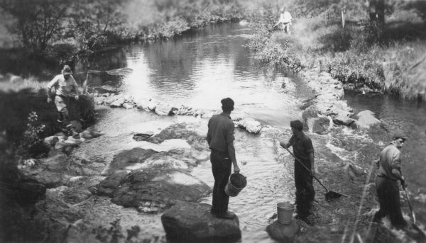 River Improvement | Photograph | Wisconsin Historical Society