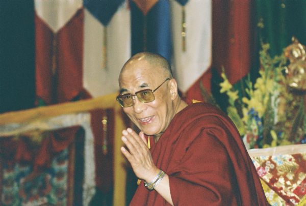 His Holiness, the Dalai Lama at the Alliant Center.