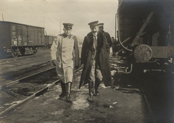 Hospital Train of Count Karolyi | Photograph | Wisconsin Historical Society
