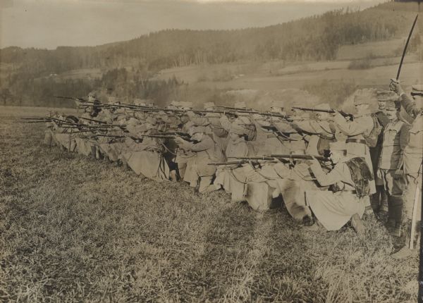 The Polish Legion was a volunteer force of ethnic Poles raised by the Austro-Hungarian army in 1914. It had various incarnations during the war, and its members formed the nucleus of the post-war army of independent Poland.