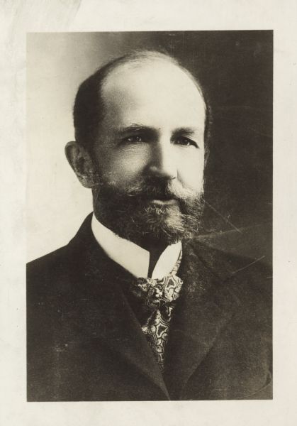 Quarter-length portrait of Republican politician Frederick H. Gillett. Caption reads: "<u>Gillett May Succeed Mann</u>. Photo shows Frederick H. Gillett of Massachusetts, who it is stated is slated for the floor leadership of the Republicans in the House of Representatives to succeed James R. Mann has confirmed his temporary retirement on account of ill health. Mr. Gillett has many qualifications for leadership. He has had more than twenty-two years of continuous service in the House and is the ranking minority member of the powerful appropriations committee which will handle the great war appropriations."