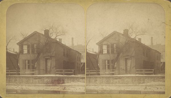 Birthplace of Emma Abbott | Photograph | Wisconsin Historical Society