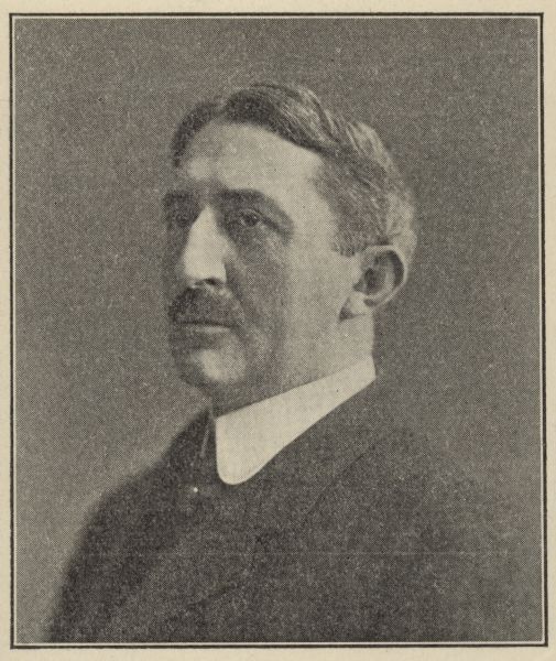 Quarter-length portrait of Edward Anderson Alderman, the first President of the University of Virginia. He was an education reformer for the university, and in 1905 he created the Curry Memorial School of Education there.