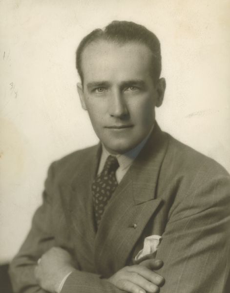 Portrait of William Pollock, a long-standing union official. Pollock was business agent for United Textile Workers (UTW) Local 25 from 1931-1937, when he became manager of the Textile Joint Board, following UTW's merger with the Congress of Industrial Organizations (CIO). When the textile unions combined to form the Textile Workers Union of American (TWUA) in 1939, he became the new union's general secretary-treasurer. He kept that role until 1953, when he became executive vice president. When Emil Rieve stepped down as president in 1956, Pollock was elected president. He was reelected to that post until 1972.