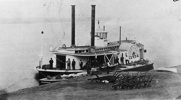 Steamboat "Clyde" | Photograph | Wisconsin Historical Society