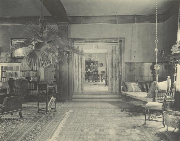 Interior of the parlor at "Walden", the estate of Cyrus McCormick, Jr.