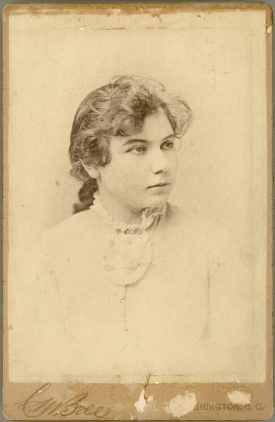 Portrait of Mamie Sturgis, younger sister of Nina Sturgis Dousmann, wife of H. Louis Dousman.