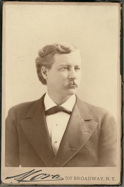 Portrait of H. Louis Dousman, son of Hercules Dousman and Jane Fisher Rolette Dousman. Born April 3, 1848; died January 13, 1886.