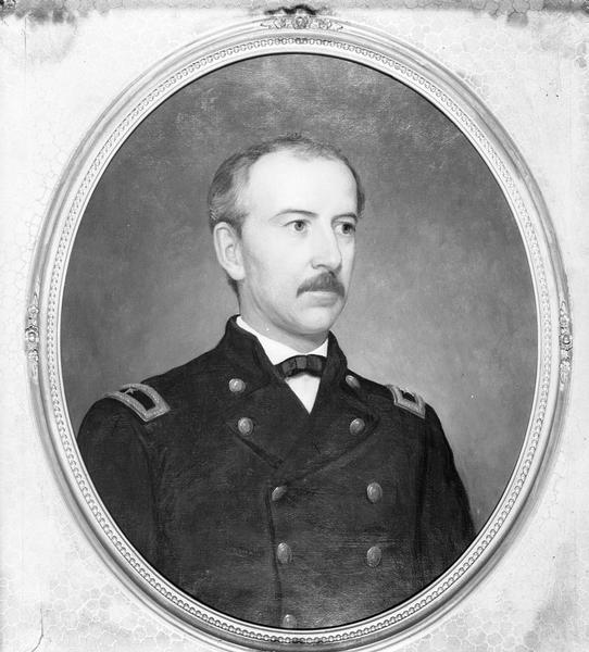 James K. Proudfit, adjutant general of Wisconsin, in uniform.