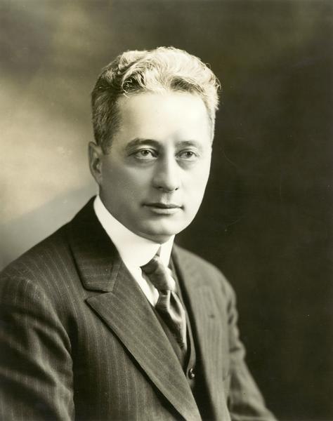 William Mauthe, "Father Of Wisconsin Conservation" and friend of Phillip F. La Follette, the prominent progressive and keynote speaker of the 1934 convention.