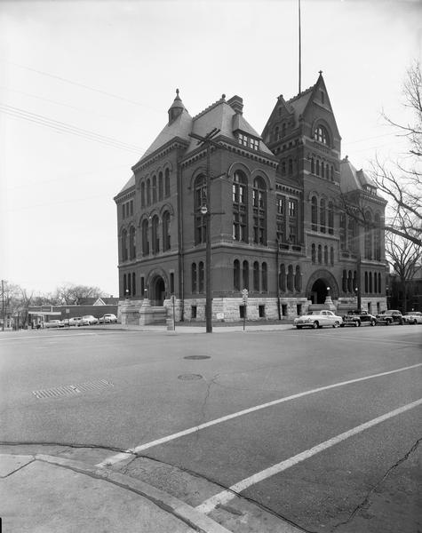 Exterior view of the Dane County Courthouse.