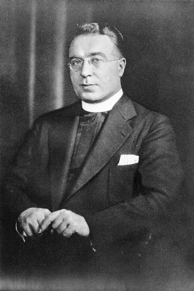 Portrait of Father Charles E. Coughlin.