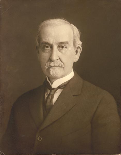 Formal portrait of Frank A. Hutchins.