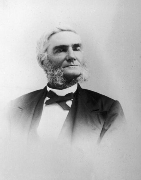 Portrait of Joseph H. Osborn, a leader in cooperative and Grange movements.
