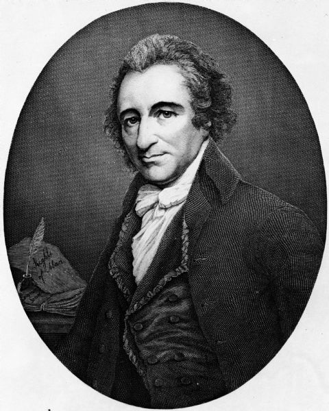 Thomas Paine | Photograph | Wisconsin Historical Society