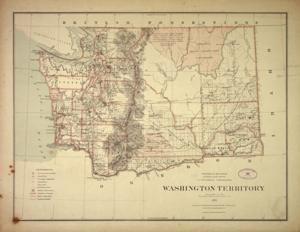 Map of Washington Territory.