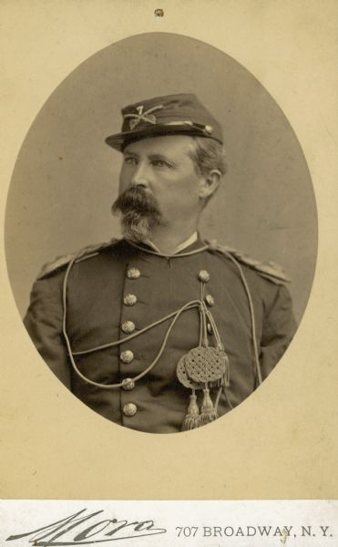 Studio portrait of Joseph Green Tilford in uniform.