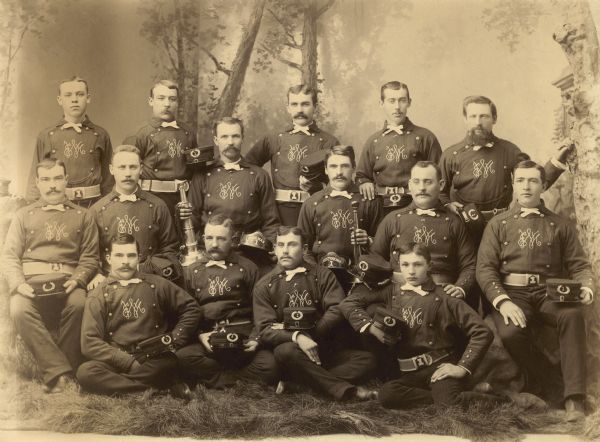 E.W. Keyes Steam Fire Engine Company Number 1, Madison Fire Department, organized in 1866.