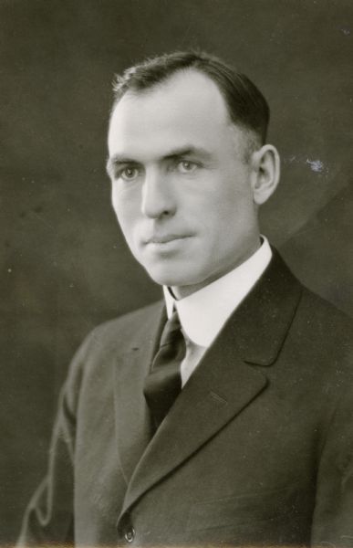 Studio portrait of Walter A. Duffy, Commissioner of Agriculture.