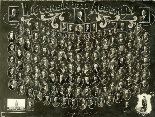 Composite photograph of the Wisconsin Assembly.