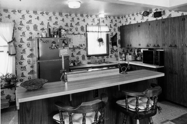 The newly remodeled kitchen in the home of Ronald and Dianne Flitsch.