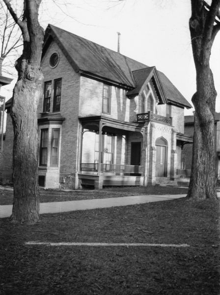 House of Judge Jairus Harvlin Carpenter (1822-1913) at 315 Wisconsin Avenue.