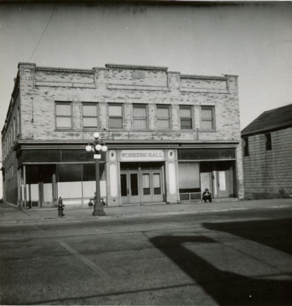 Exterior view of Workers' Hall.