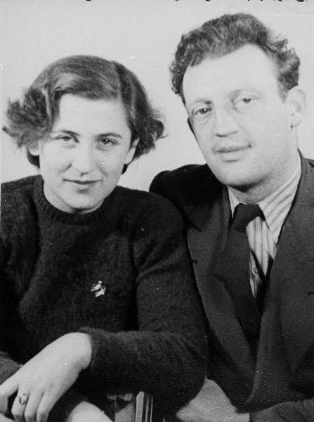 Fred Platner and wife, Ruth von Lange Platner; Hamburg, Germany.