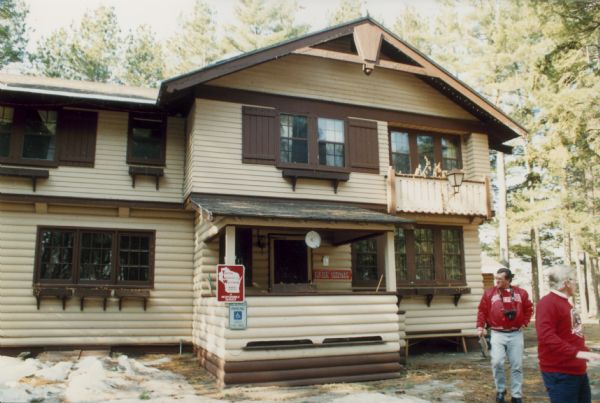 The Little Bohemia Lodge where John Dillinger and his gang escaped from the FBI after a shootout in 1934. The lodge was visited by members of the crew for a made-for-TV movie about Dillinger in 1990, but film crew chose to film that event at the Chalet on the Lake in Mequon instead.