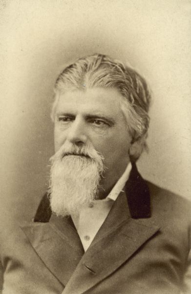 Portrait of Wisconsin Governor Nelson Dewey.