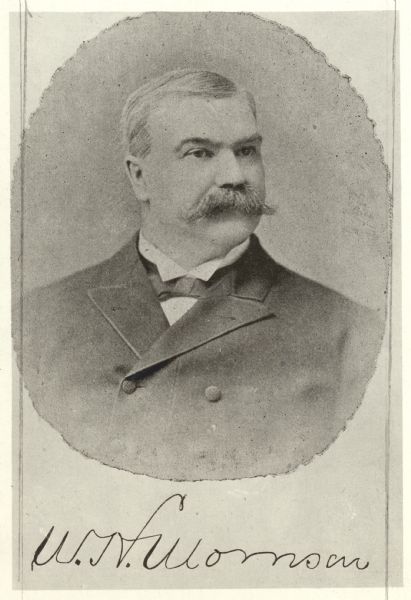 Portrait of William H. Morrison, Superintendent, Department of Agriculture, University of Wisconsin.