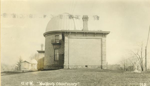 Exterior of the Washburn Observatory at the University of Wisconsin-Madison.