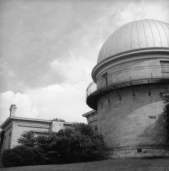 Exterior view of the Washburn Observatory.