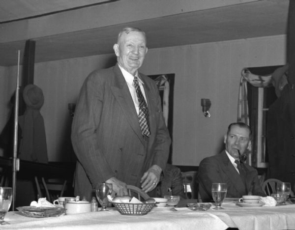 Cy Young was widely regarded as the greatest baseball pitcher of all times. Cy Young, 80 years old, who resided in Newcomerstown, Ohio was invited to speak at a company gathering for General Electric.