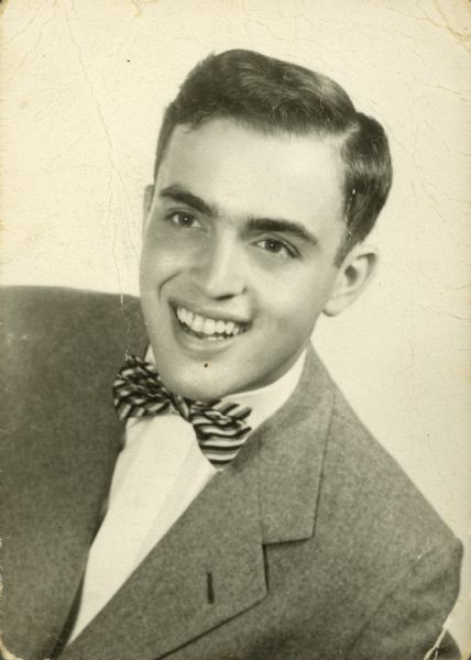 Journalist Robert Novak as a young man.