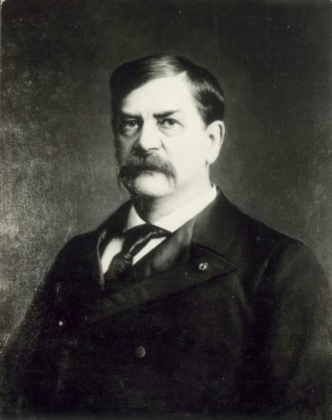 Portrait painting of Governor William H. Upham.