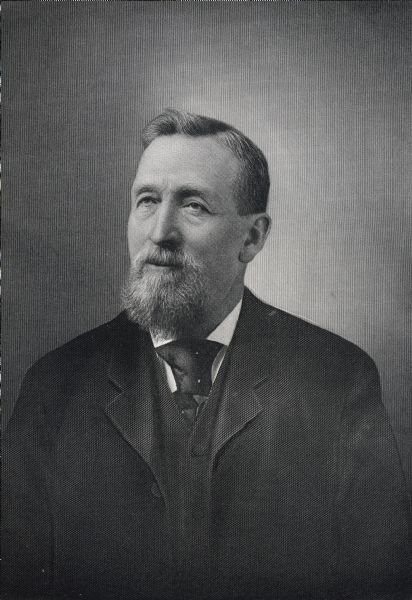 Waist-up portrait of Henry Burger.