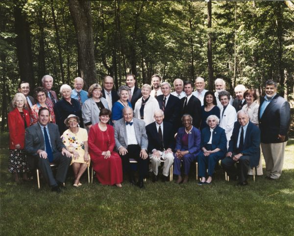 Group portrait of the Historical Society's Board of Curators and management team.