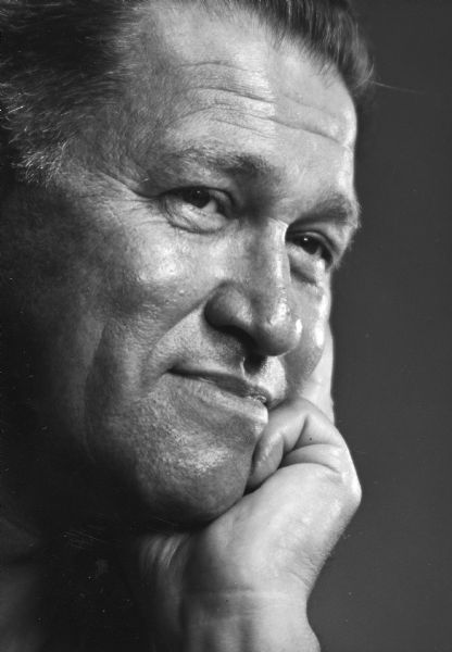 Wisconsin author August Derleth, photographed by the noted Edgar L. Obma of Dodgeville, Wisconsin. 

