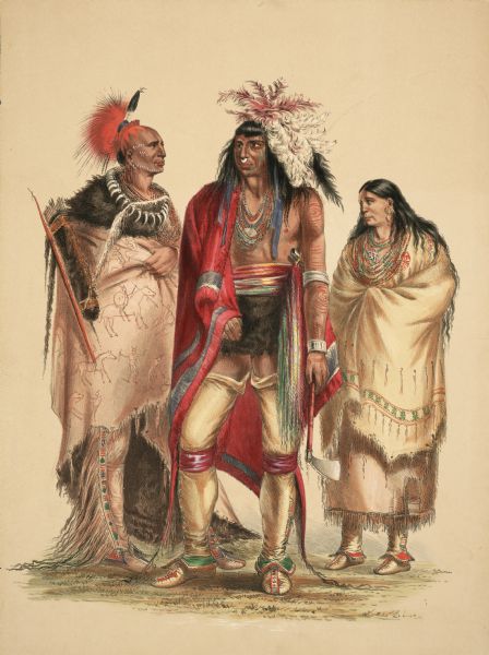 North American Indians | Print | Wisconsin Historical Society