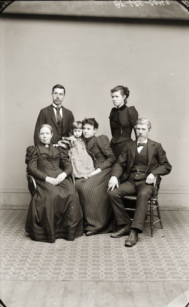 Group portrait of the Marshall family.