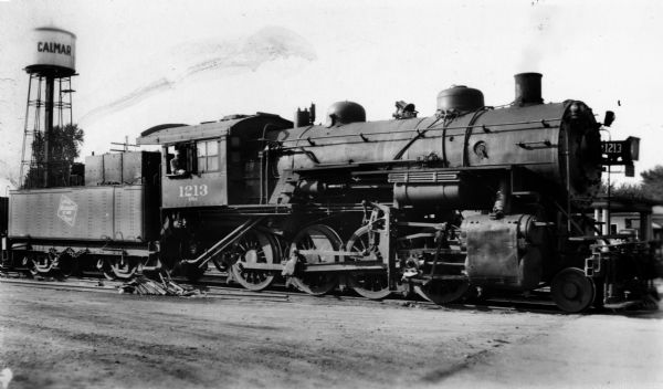 Locomotive Engine No. 1213 of the Chicago, Milwaukee, St. Paul and Pacific Railroad Company.
