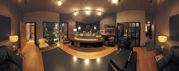 Interior view of Smart Studios. Smart Studios was a recording studio located on East Washington Avenue in Madison, Wisconsin. It was set up in 1983 by Butch Vig and Steve Marker to produce local bands.

The studio became famous for producing artists such as <i>Killdozer</i> and Sub Pop artists <i>Tad</i> and eventually <i>Nirvana</i>. In fact, the version of their song "Polly" that appears on their album "Nevermind" was recorded there. The <i>Smashing Pumpkins</i>' debut album "Gish" was also recorded at Smart Studios.

After the initial production and remix successes, the building became the focus of operations for Vig and Marker's own group <i>Garbage<i> who released their debut album in 1995. The band, fronted by Scots frontwoman Shirley Manson, have recorded each subsequent album there, including 2005's "Bleed Like Me."