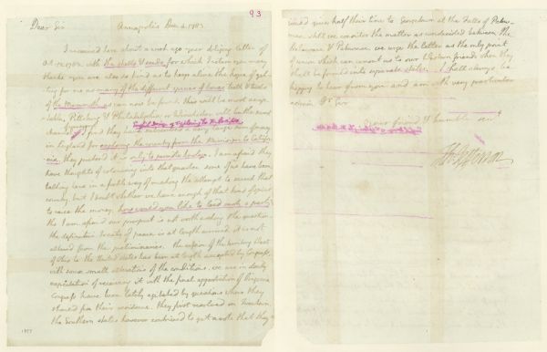 Letter from Thomas Jefferson to George Rogers Clark suggesting a transcontinental expedition.