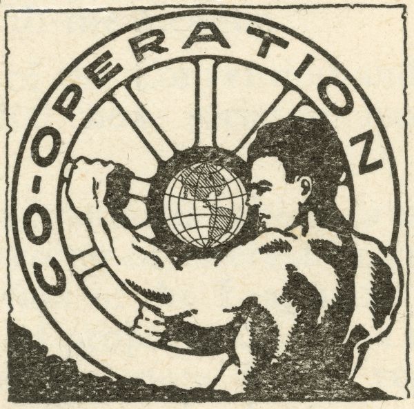 Cooperative League of America Logo Book or Pamphlet Wisconsin
