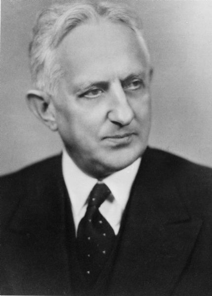 Quarter-length studio portrait of Lewis Gray.