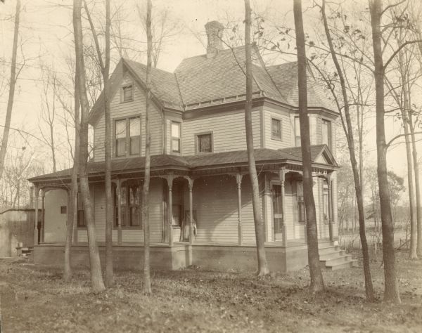 George Burrows' house at Baywood Farm.