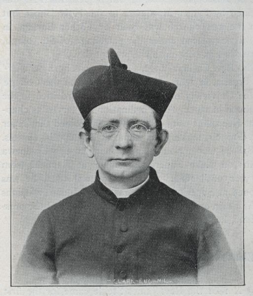 Quarter-length portrait of Reverend Louis Kaluza.