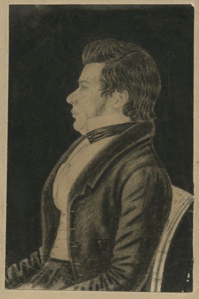Portrait of Seneca Lapham.