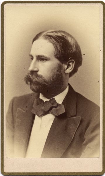 Quarter-length portrait of Professor Irving Roland.